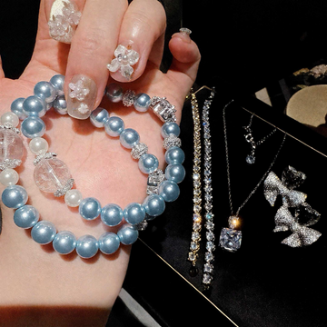 Misty gray bracelet