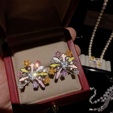 Monet Garden Bloom Earrings