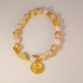 Yellow God of Wealth jewelry